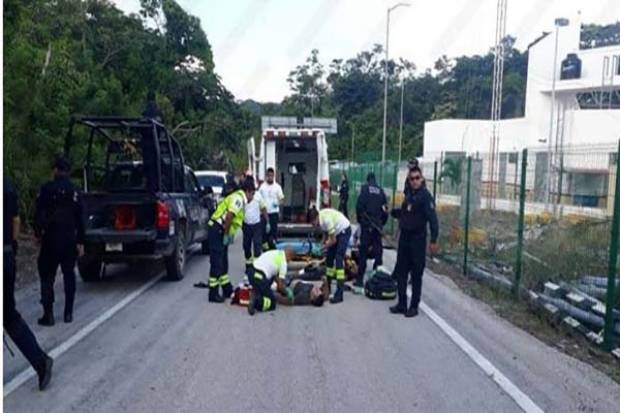 Chocan Guardia Nacional y civiles en caseta de Chiapas, hay tres muertos