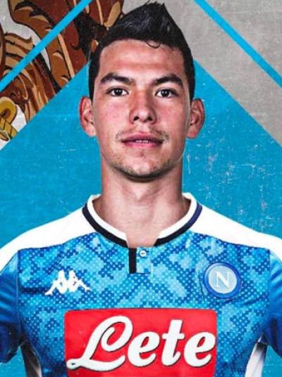 Chucky Lozano llegó y entrenó con el Napoli