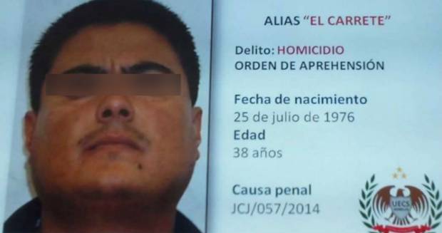 Atrapan a El Carrete, líder de Los Rojos, que operaba en Guerrero y Morelos