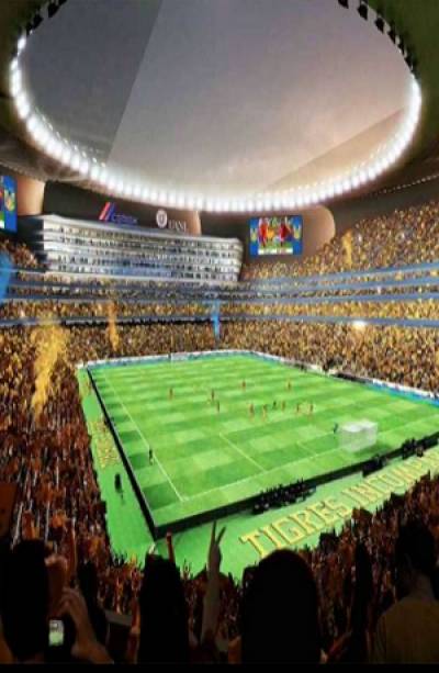 Presentan nuevo estadio de Tigres; costará 320 mdd