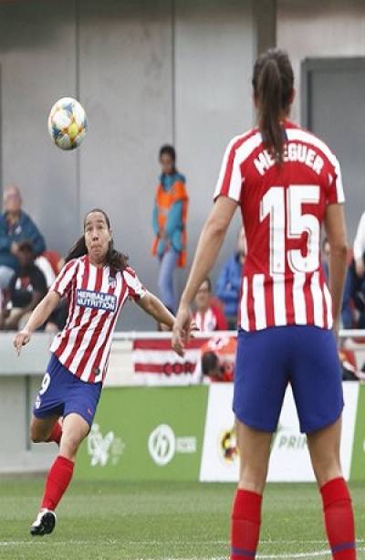 Charlyn Corral anotó su primer gol con el Atlético de Madrid