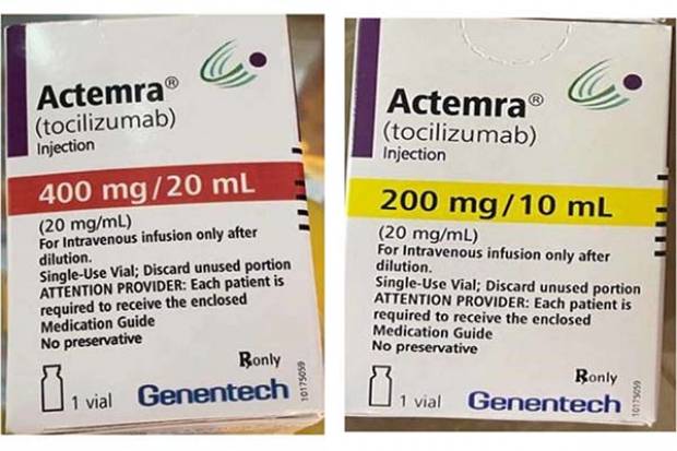 Lanzan alerta sanitaria por venta de Actemra, medicamento contra COVID-19