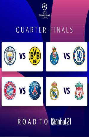 Champions League: Quedaron definidos los cotejos de cuarto de final