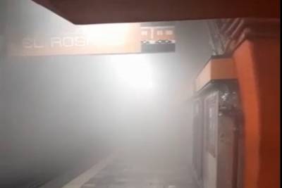 Humo por corto circuito en L7 del Metro provoca intoxicación de 20 personas