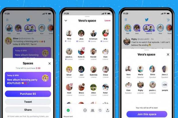 Twitter Spaces ya está disponible para todos los usuarios con más de 600 seguidores