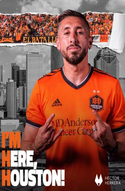 Héctor Herrera se incorpora al Houston Dynamo y la afición lo recibe