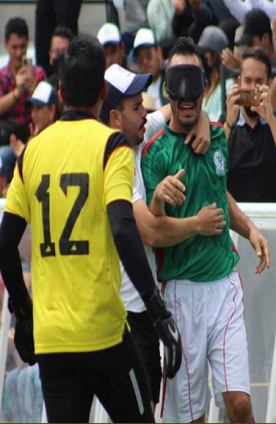 México golea 4-0 a Costa Rica en debut del Blind Football World Grand Prix Puebla 2022