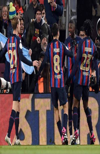 Barcelona derrota 1-0 a Real Sociedad y está en semifinales de la Copa del Rey