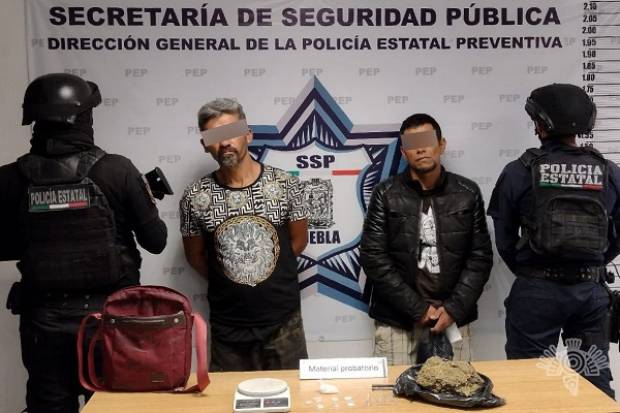 Narcomenudistas de la banda del &quot;Grillo&quot; son detenidos en Puebla