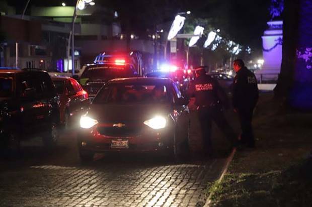 ¡Borrachos al volante! Caen 24 en el alcoholímetro en Puebla