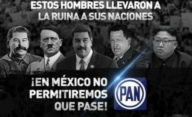 En spot, PAN compara a AMLO con Hitler