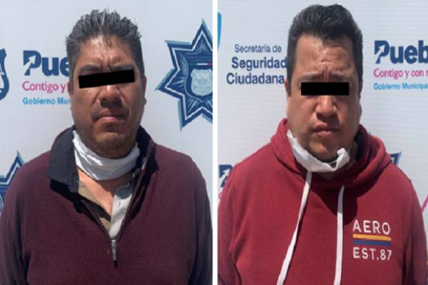 Atrapan a dos ladrones del grupo delictivo &quot;Los Mostachos&quot; en Puebla