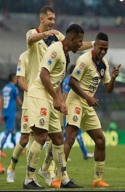 Liga MX: América goleó 3-1 a Cruz Azul y tiene un pie en semis