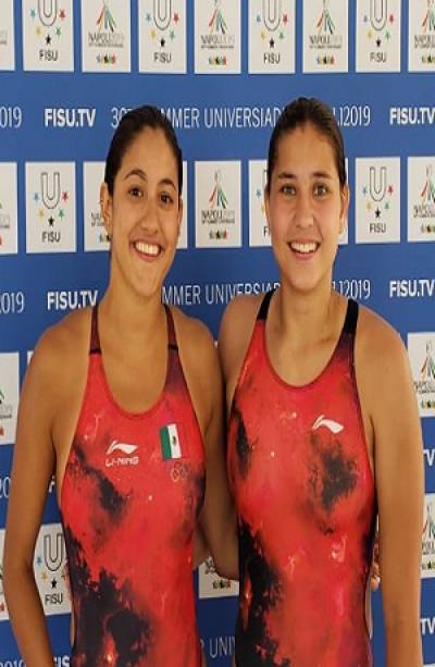 Clavadistas mexicanas se llevaron el oro en la Universiada Mundial