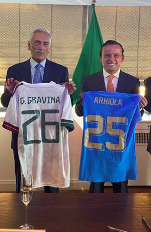 Futbol mexicano signa convenio con el calccio italiano