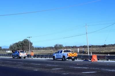 Atropellan a persona y queda desmembrada en la autopista México-Puebla