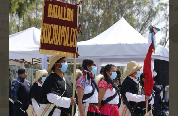 Realizan ceremonia conmemorativa por Batalla de Puebla