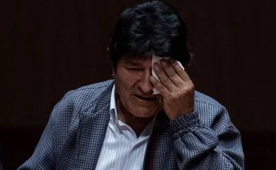 Me busca la Interpol, dice Evo Morales