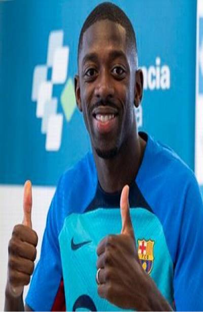 Dembélé firma con el Barcelona hasta 2024