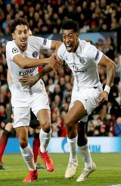 PSG derrotó 2-0 al Manchester United en la Champions League