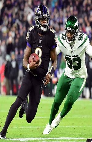 NFL: Ravens de Baltimore derrotó 42-21 a Jets de Nueva York