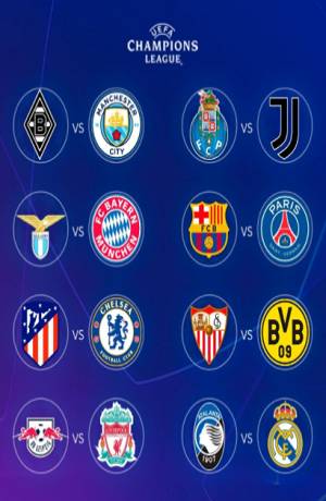 Champions League: Quedaron definidos los octavos de final