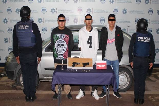 Capturan a integrantes de una banda de ladrones en Puebla