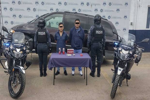 Asaltantes de cuentahabientes son capturados en Puebla