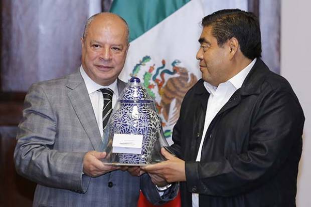 Miguel Barbosa garantiza a Marruecos certeza y certidumbre a empresas e inversiones en Puebla
