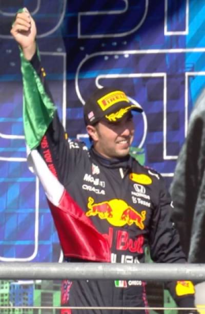 Fórmula 1: Checo Pérez termina tercero en el GP de Estados Unidos y México ya lo espera