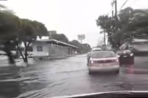 Lluvia deja inundaciones en distintos puntos de Puebla