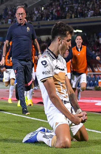 Pumas deja ir la victoria y Tigres empata 1-1 en tiempo de compensación