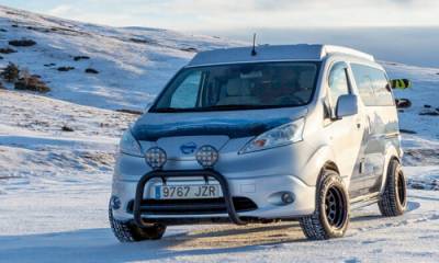 Nissan presenta e-NV200 Winter Camper Concept