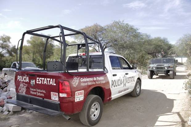 Policía Estatal localizó camión de carga robado en Tianguismanalco
