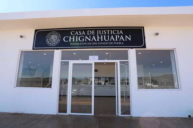 Inauguran Casa de Justicia de Chignahuapan