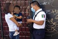 Policías de Puebla localizan a madre e hijo reportados como extraviados en Morelos