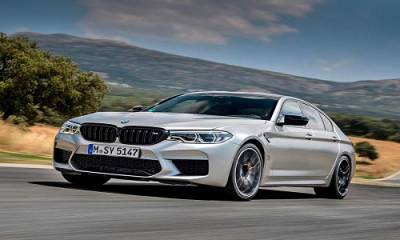 BMW presentó el M5 Competition