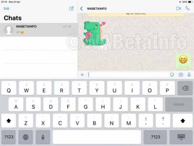 Así será la versión de WhatsApp para el iPad