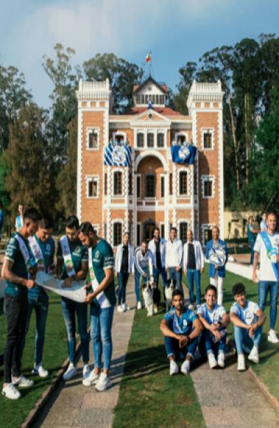 Club Puebla se toma la foto oficial en la Ex Hacienda de Chautla