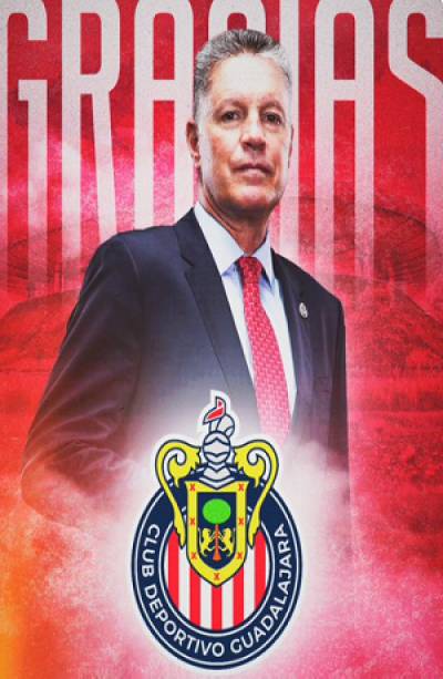 Ricardo Peláez es cesado como director deportivo de Chivas