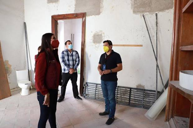 Avanza remodelación de Casa de la Niña, Niño y Adolescente Migrante del SEDIF Puebla