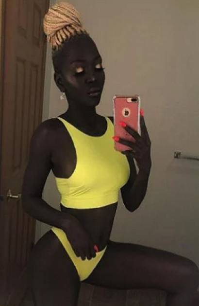 Nyakim Gatwech, la modelo sudanesa que está rompiendo las redes sociales