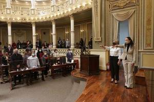 Congreso de Puebla toma protesta a nuevas comisionadas del ITAIPUE