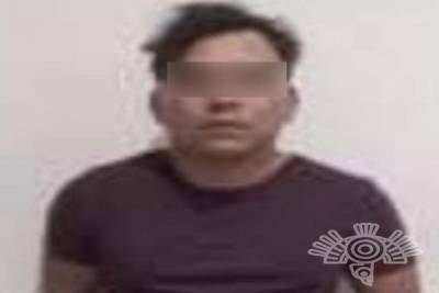 Captura policía estatal a &quot;El Apa&quot;, implicado en homicidios en la zona de Atlixco