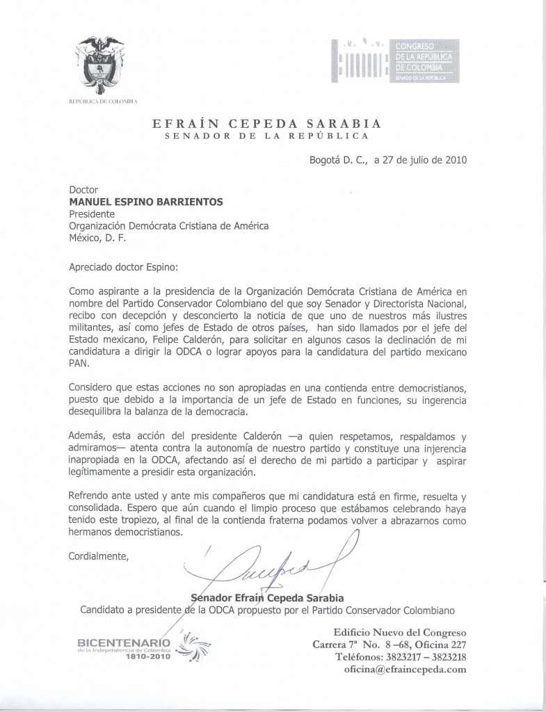 CARTA ODCA[1]