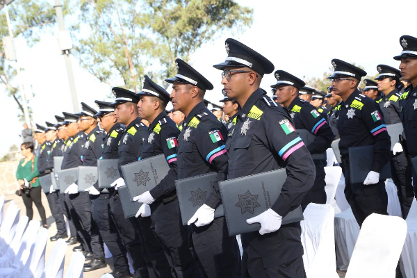 Puebla capital cuenta con 61 nuevos policías