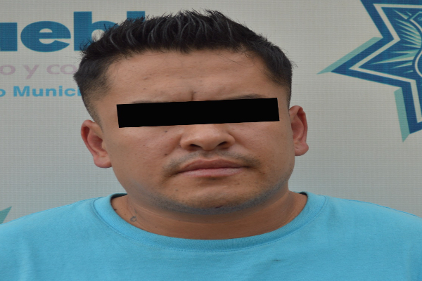 Capturan a asaltante de negocios y cuentahabiente en Puebla