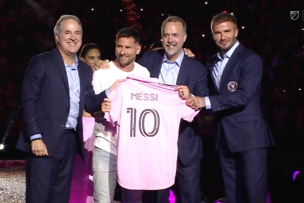 Así fue la presentación de Messi con el Inter Miami