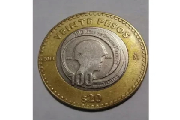 Hasta en 200 mil pesos venden monedas de 20 pesos