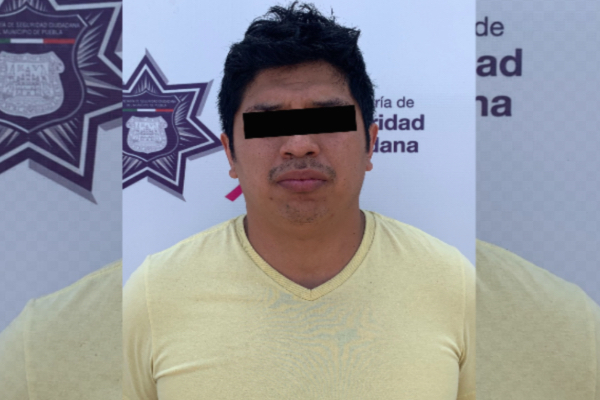 Multiasaltante fue capturado en Puebla capital